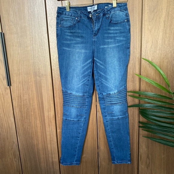 Velvet Heart Denim - Velvet heart blue Moto skinny ankle denim